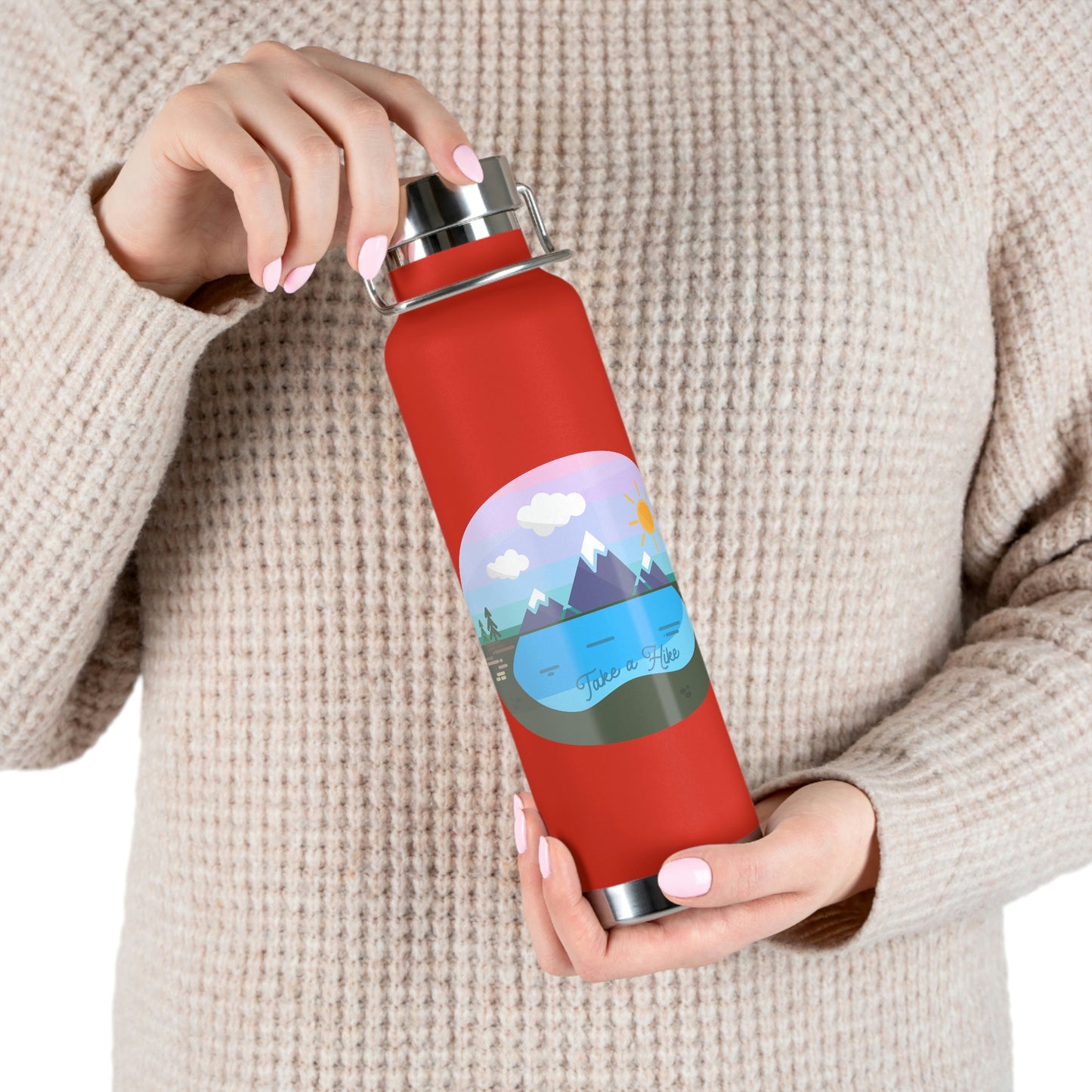 Take a Hike - Copper Vacuum Insulated Bottle, 22oz