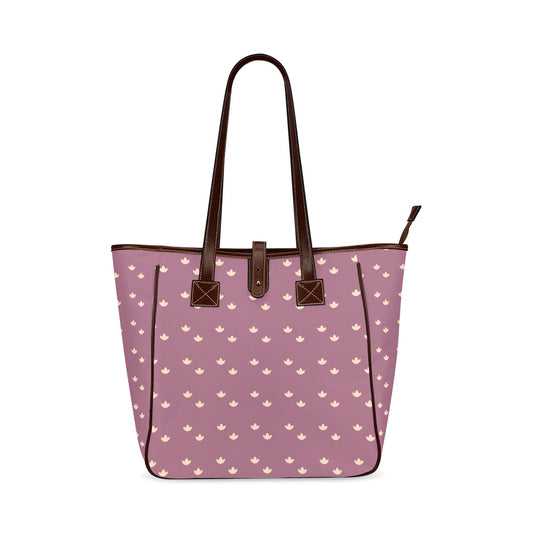 Lotus - Dusty Rose Classic Tote Handbag