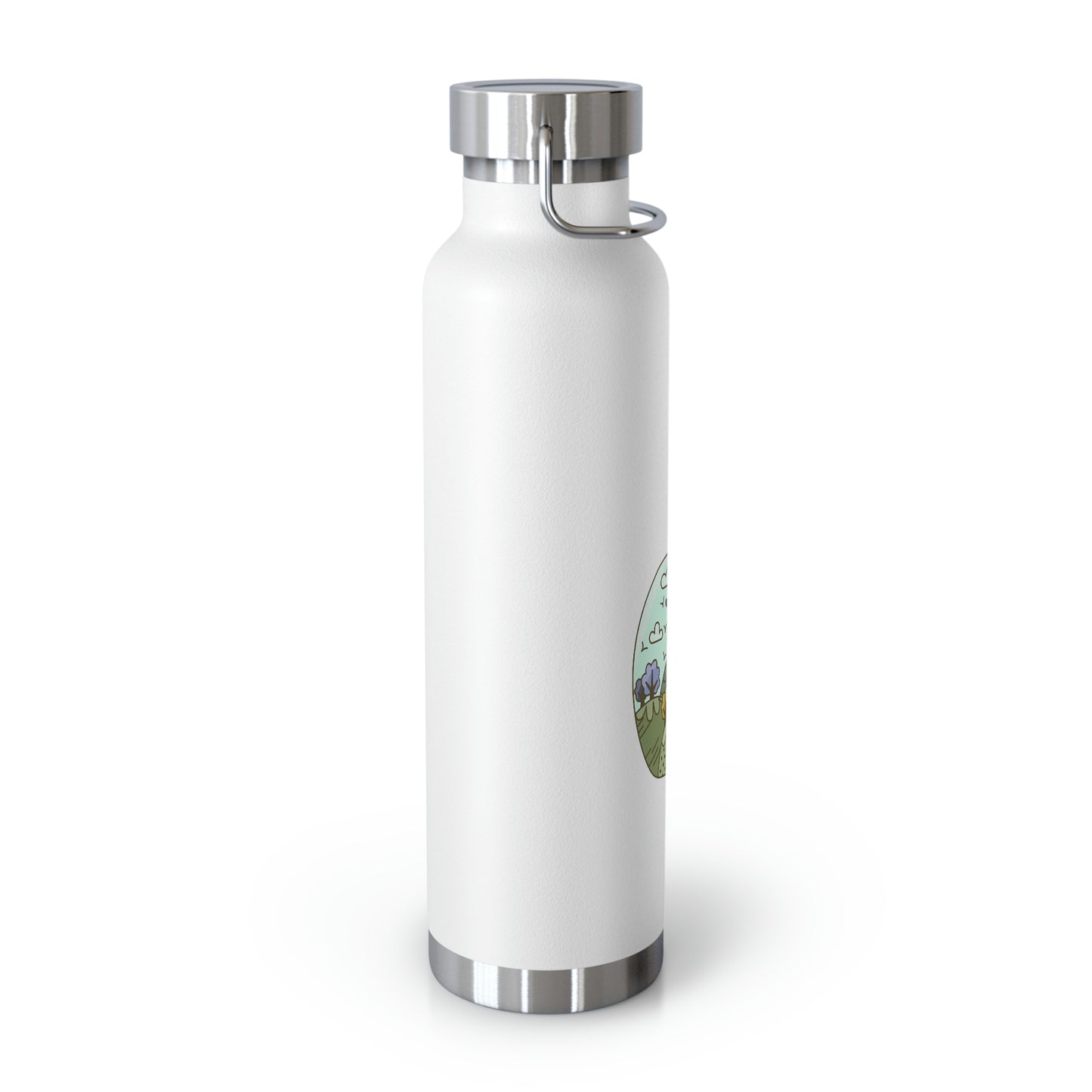 Take Care of Our Earth - Copper Vacuum Insulated Bottle, 22oz