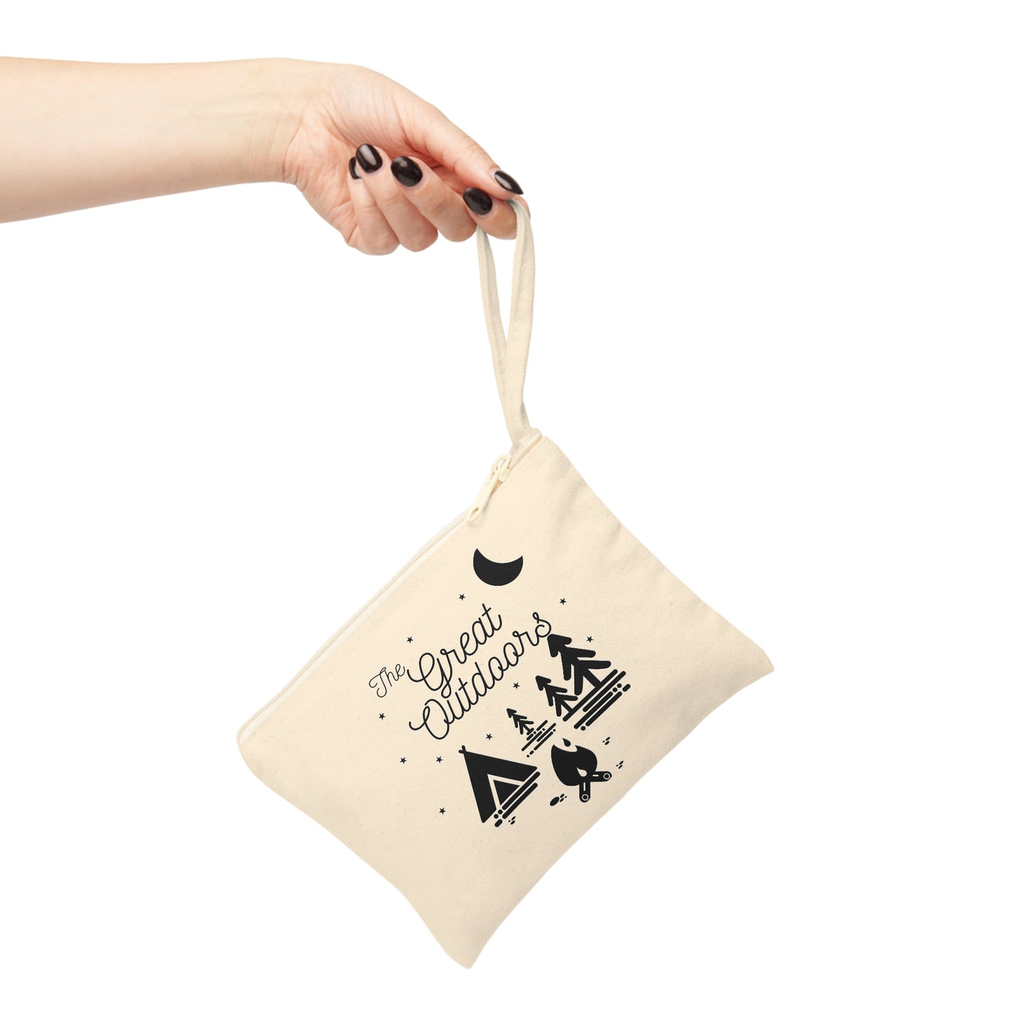 Cotton Zipper Pouch - The Great Outdoors
