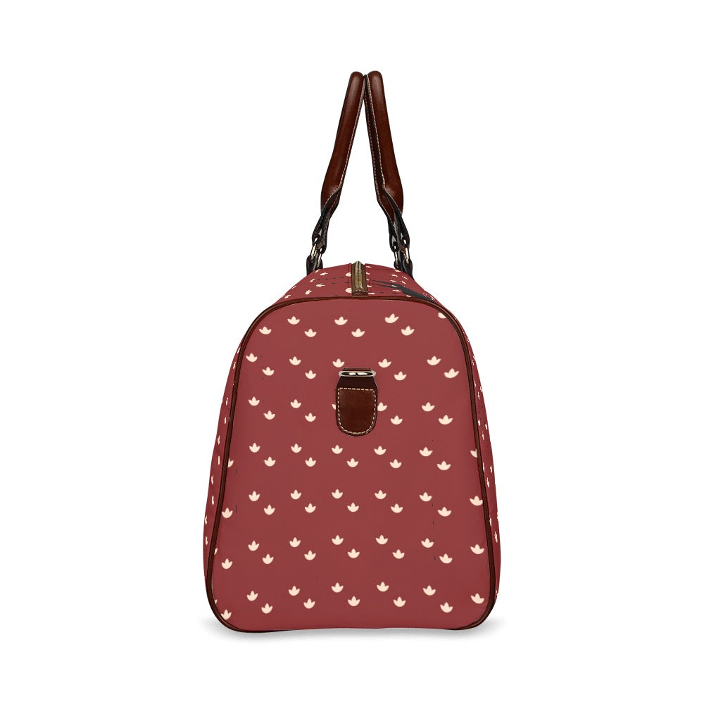 Lotus - Berry Waterproof Travel Bag (Small)