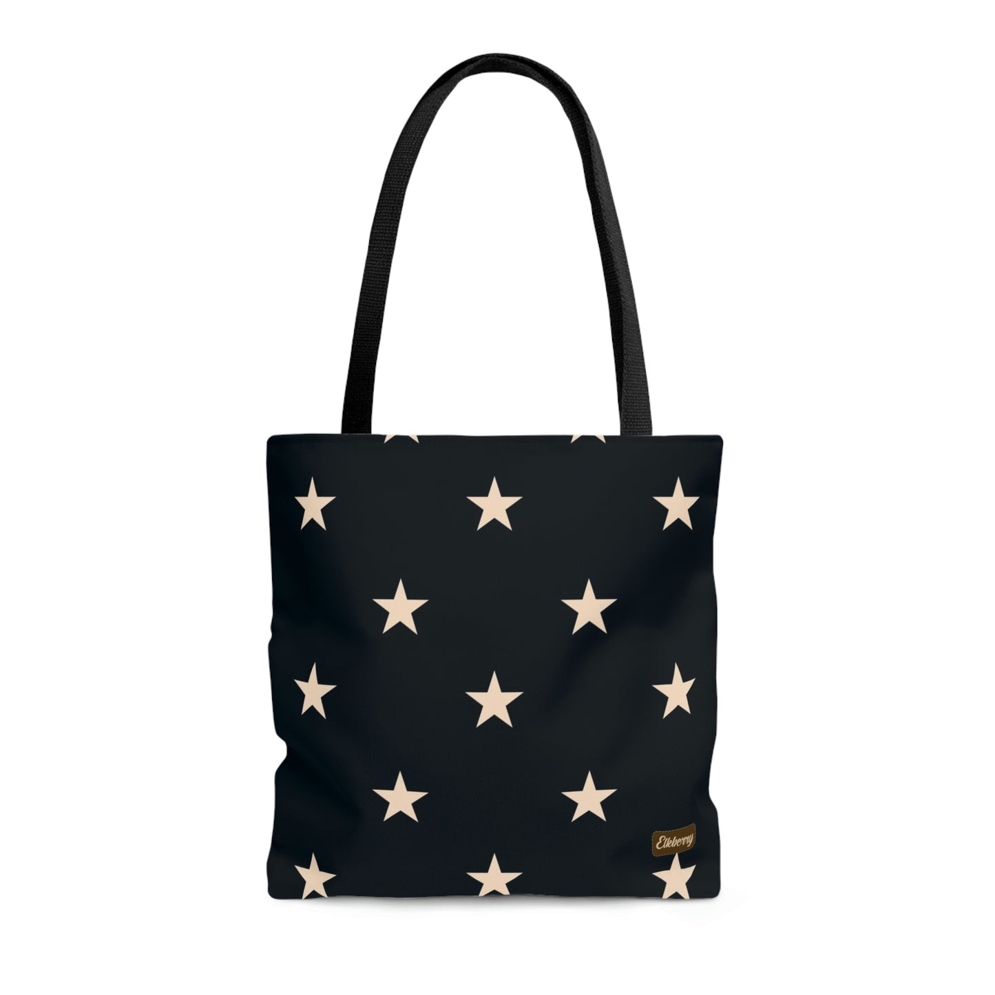Lightweight Tote Bag - Stars on Navy
