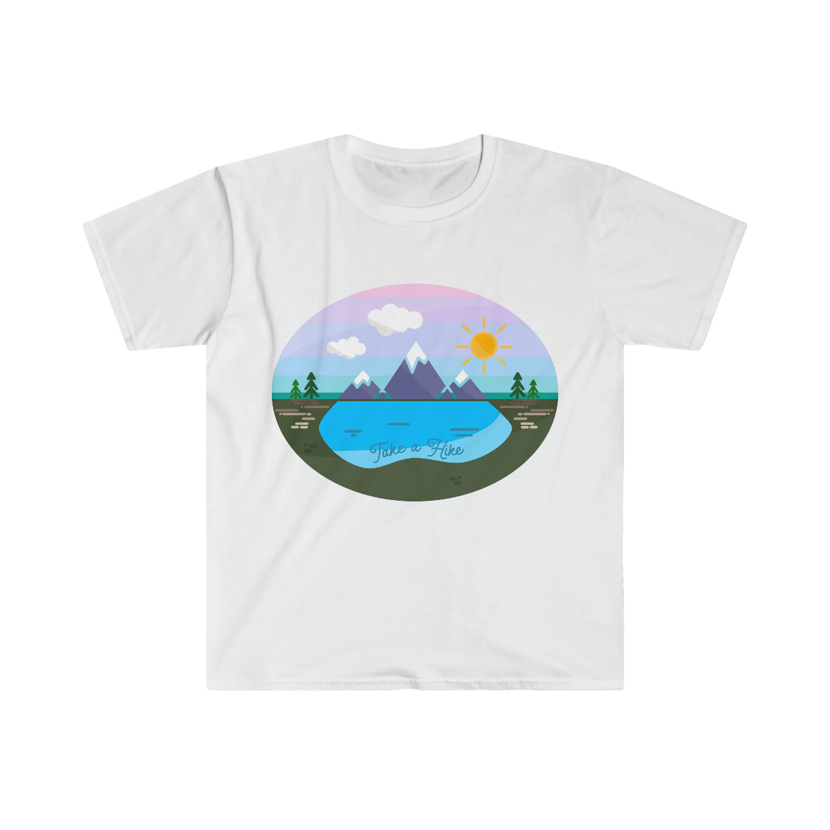 Take a Hike - Unisex Softstyle T-Shirt (Gildan 64000)