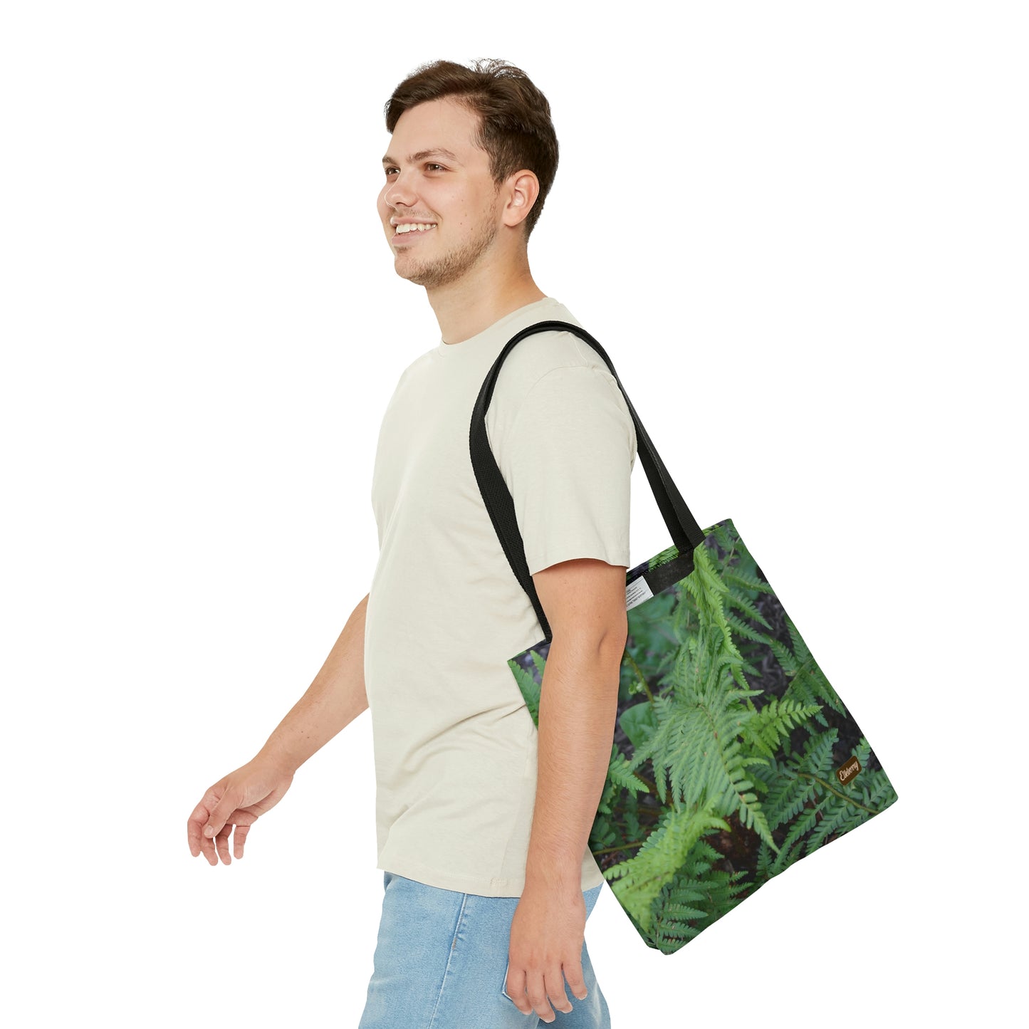 Lightweight Tote Bag - Ferns