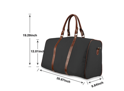 Lotus - Navy Waterproof Travel Bag (Large)