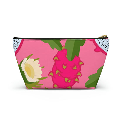 Big Bottom Zipper Pouch - Dragonfruit