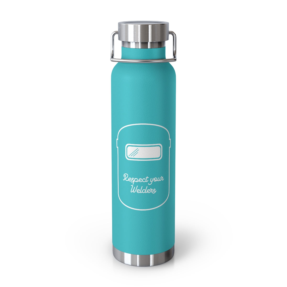 Respect Your Welders - Copper Vacuum Insulated Bottle, 22oz