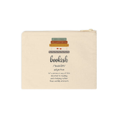 Cotton Zipper Pouch - Bookish Definition