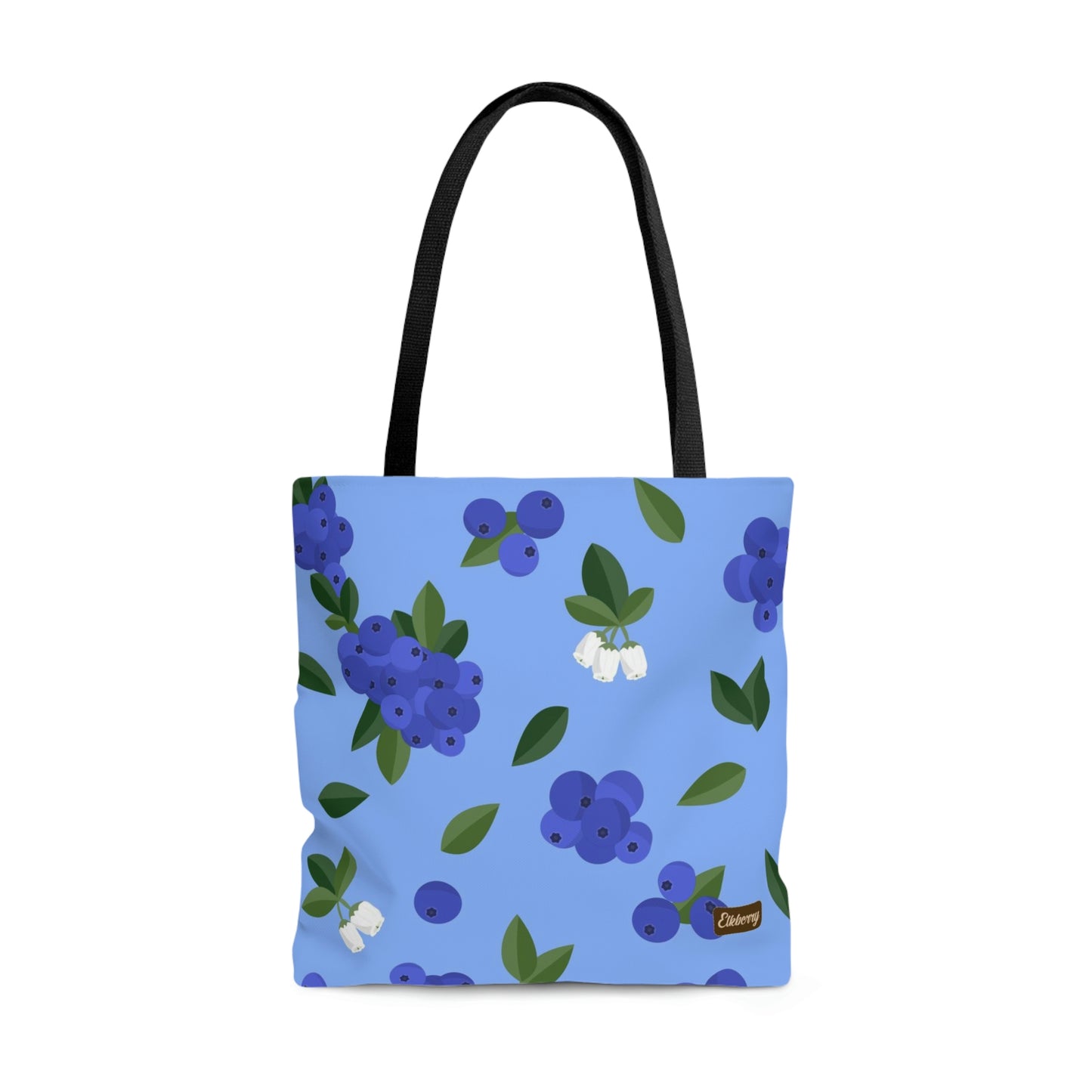 Lightweight Tote Bag - Blueberries