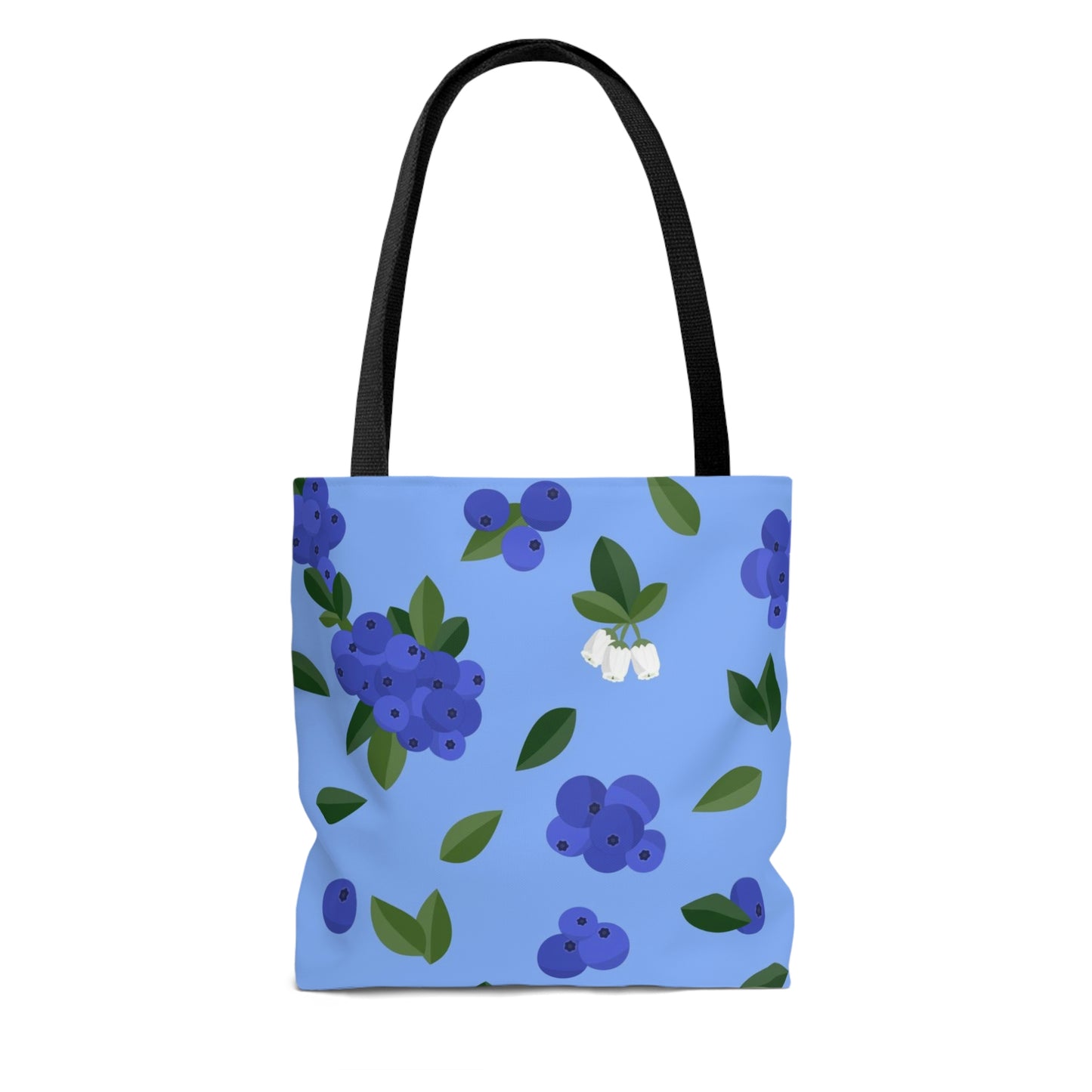 Lightweight Tote Bag - Blueberries