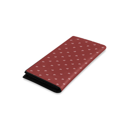 Hearts - Pink & Red Bifold Wallet