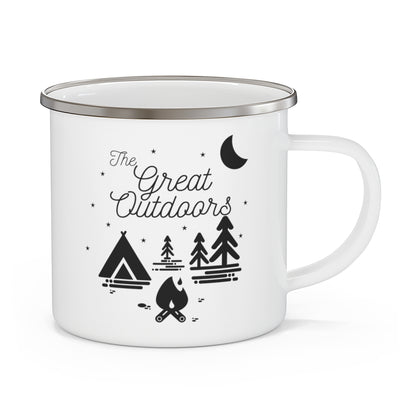 The Great Outdoors - Enamel Camping Mug