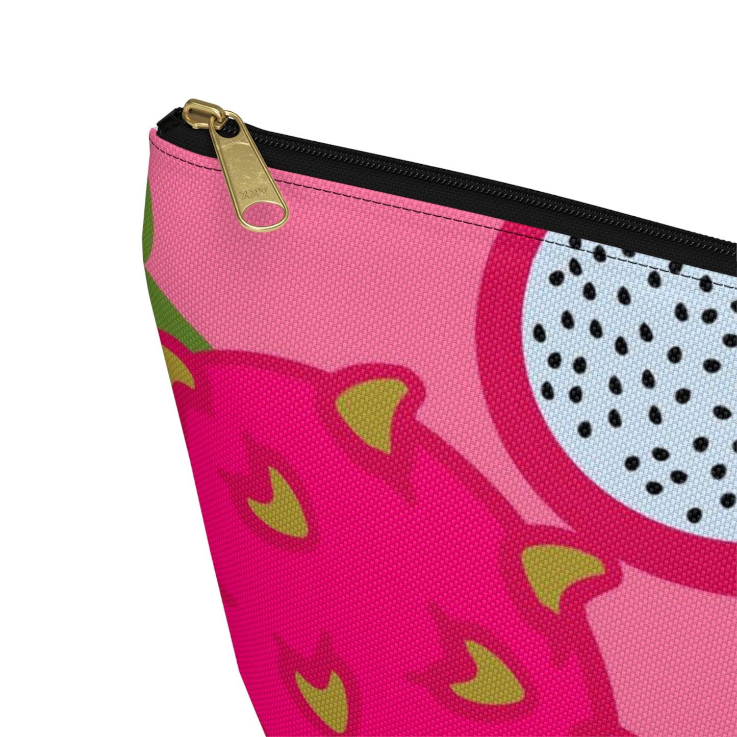 Big Bottom Zipper Pouch - Dragonfruit