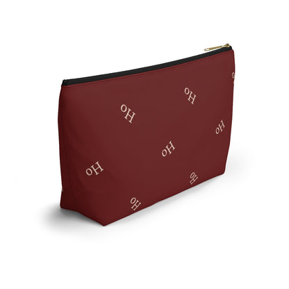 Big Bottom Zipper Pouch - Ho! Ho! Ho!