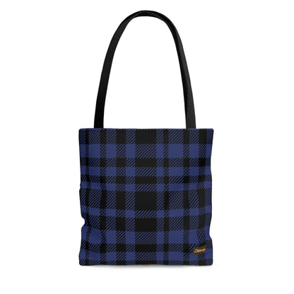 Lightweight Tote Bag - Blue Buffalo Check, Blue Plaid