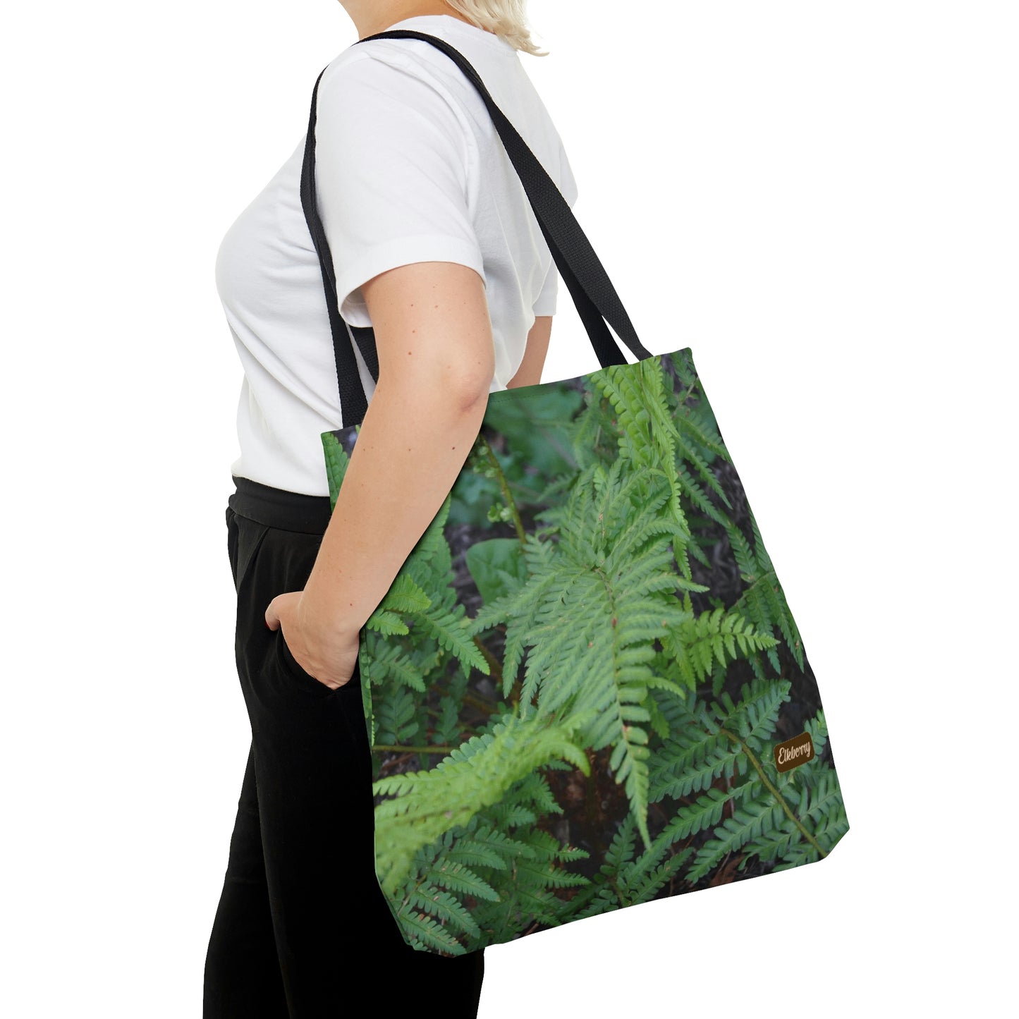 Lightweight Tote Bag - Ferns