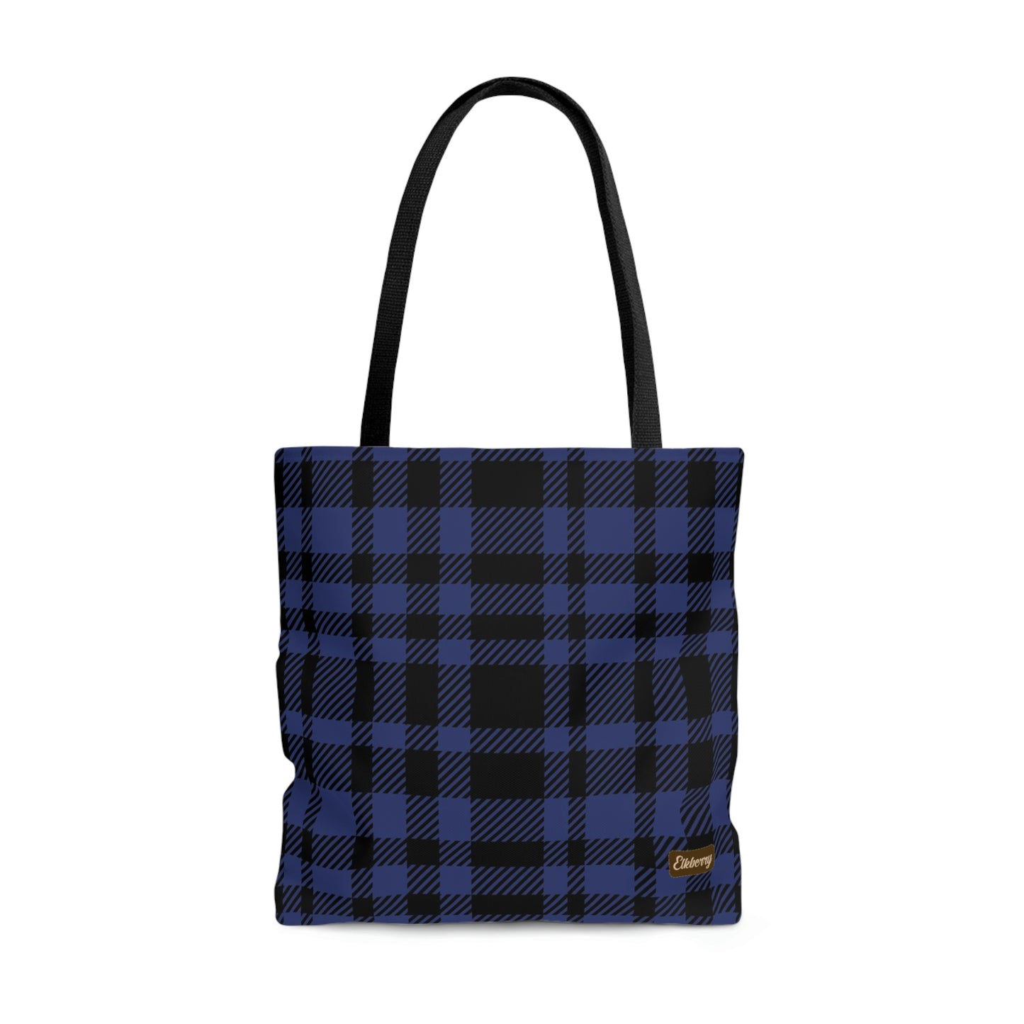 Lightweight Tote Bag - Blue Buffalo Check, Blue Plaid