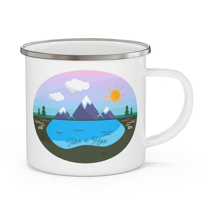 Take a Hike - Enamel Camping Mug