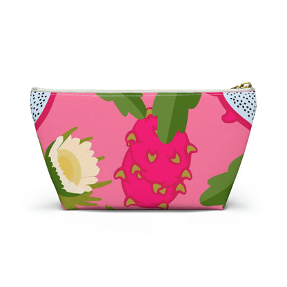 Big Bottom Zipper Pouch - Dragonfruit