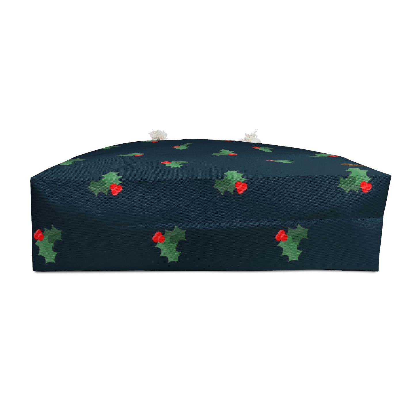 Weekender Tote Bag - Holly Berries & Leaves on Navy