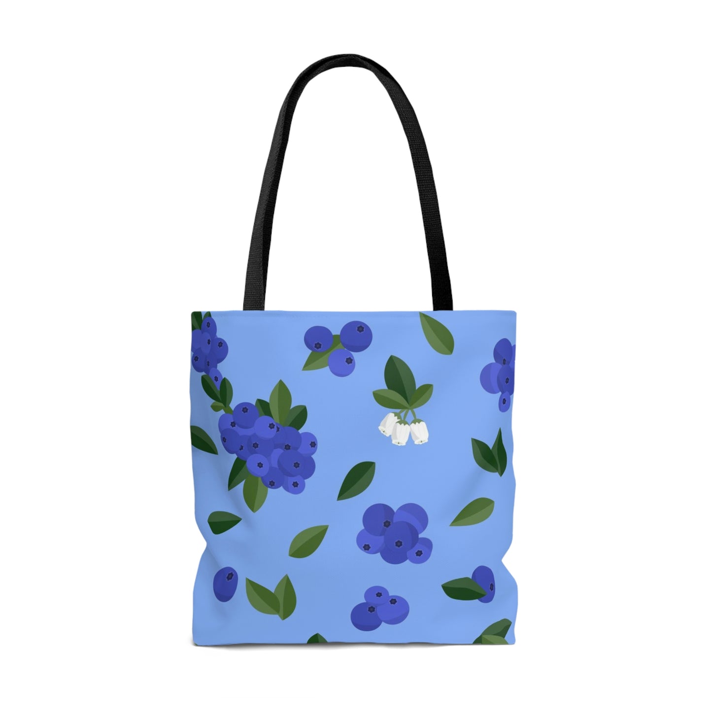 Lightweight Tote Bag - Blueberries