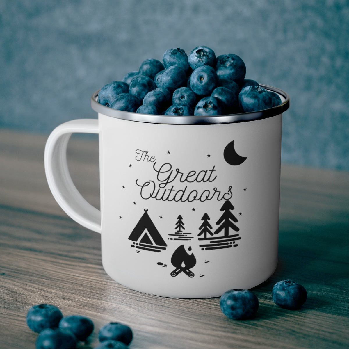 The Great Outdoors - Enamel Camping Mug