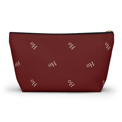 Big Bottom Zipper Pouch - Ho! Ho! Ho!