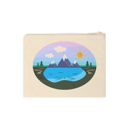 Cotton Zipper Pouch - Take a Hike