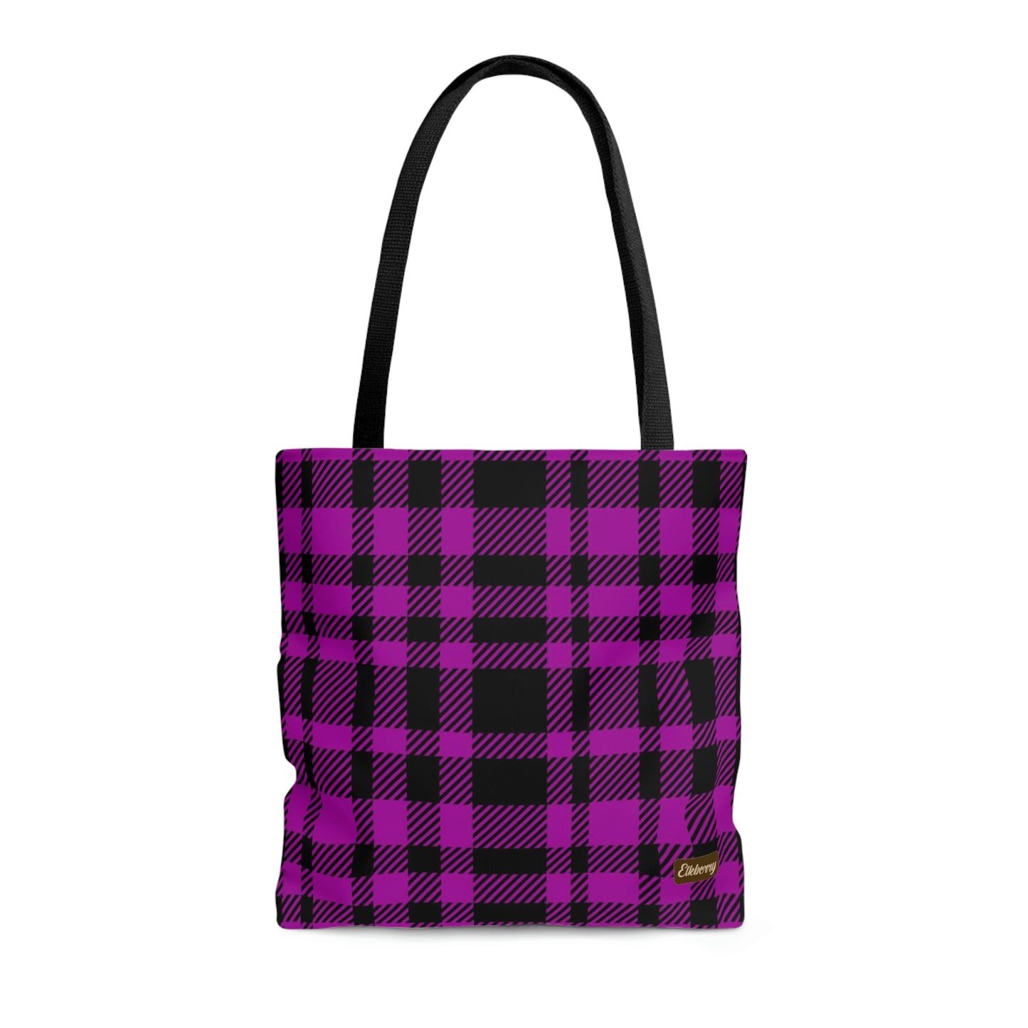 Lightweight Tote Bag - Pink Buffalo Check, Pink Plaid