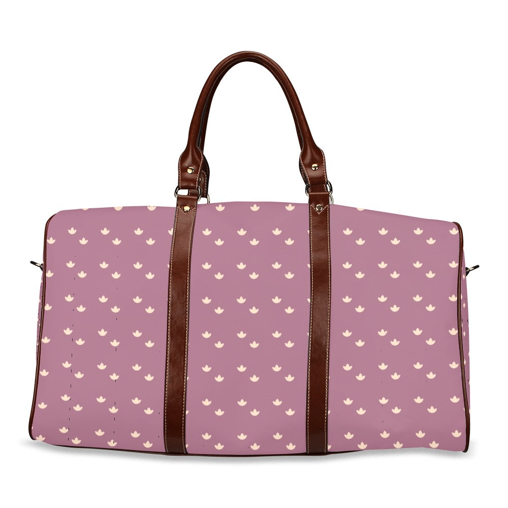 Lotus - Dusty Rose Waterproof Travel Bag (Large)