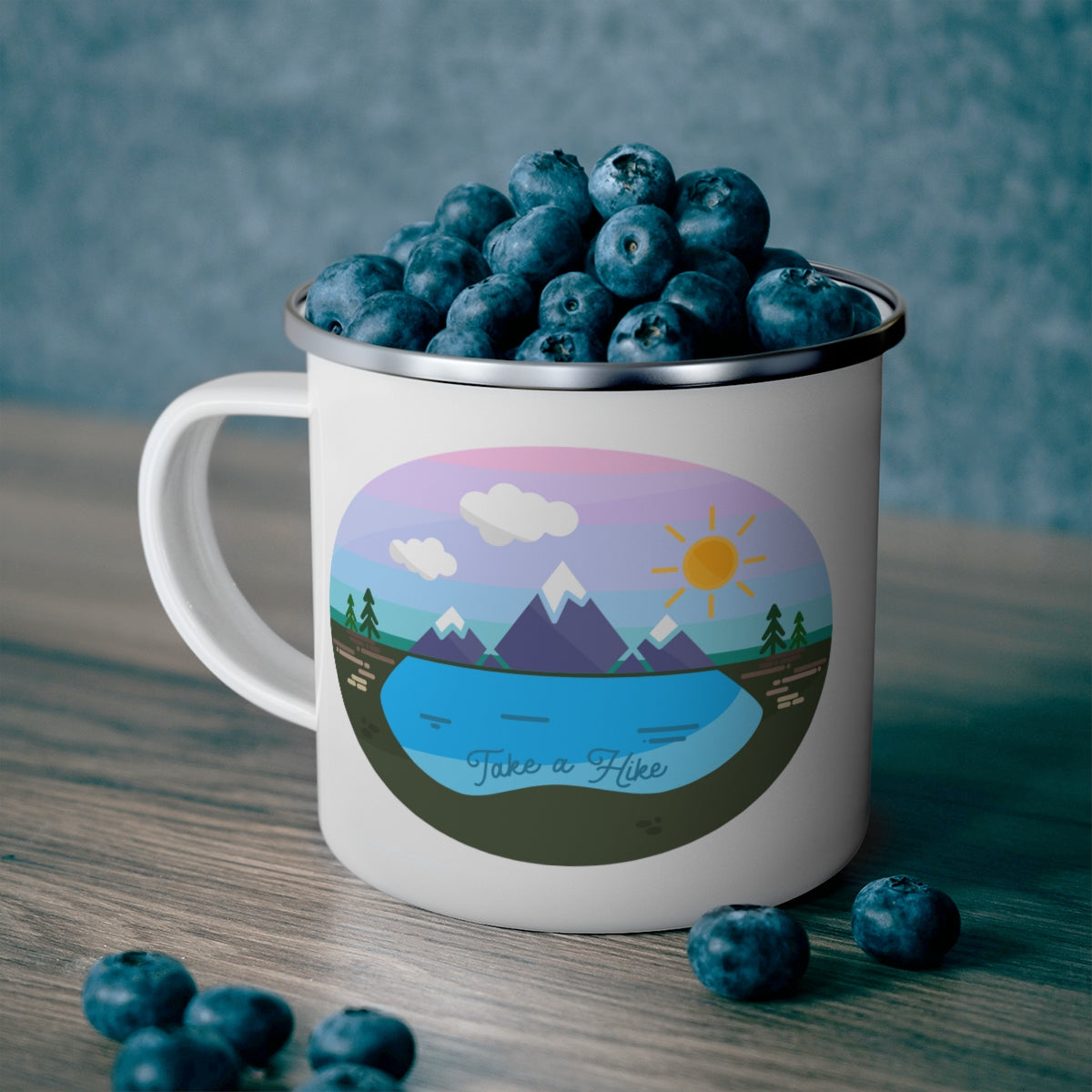 Take a Hike - Enamel Camping Mug