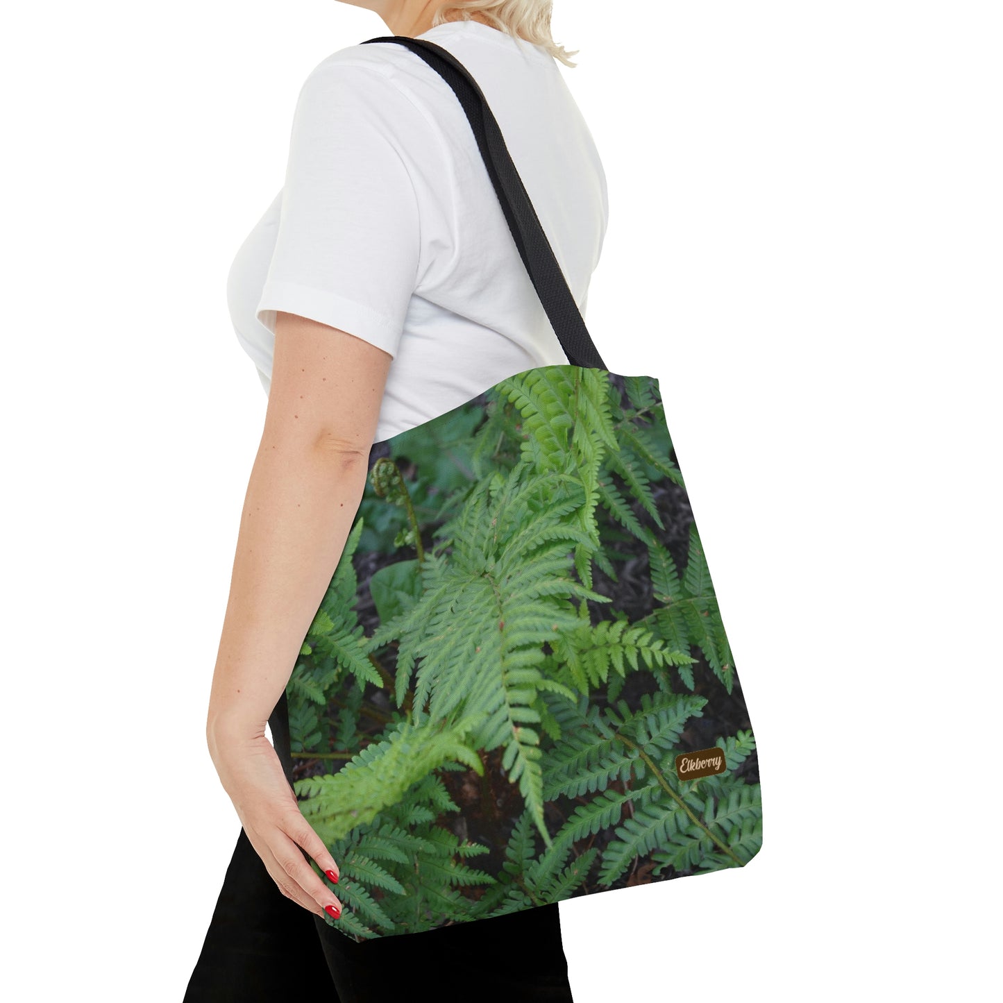 Lightweight Tote Bag - Ferns