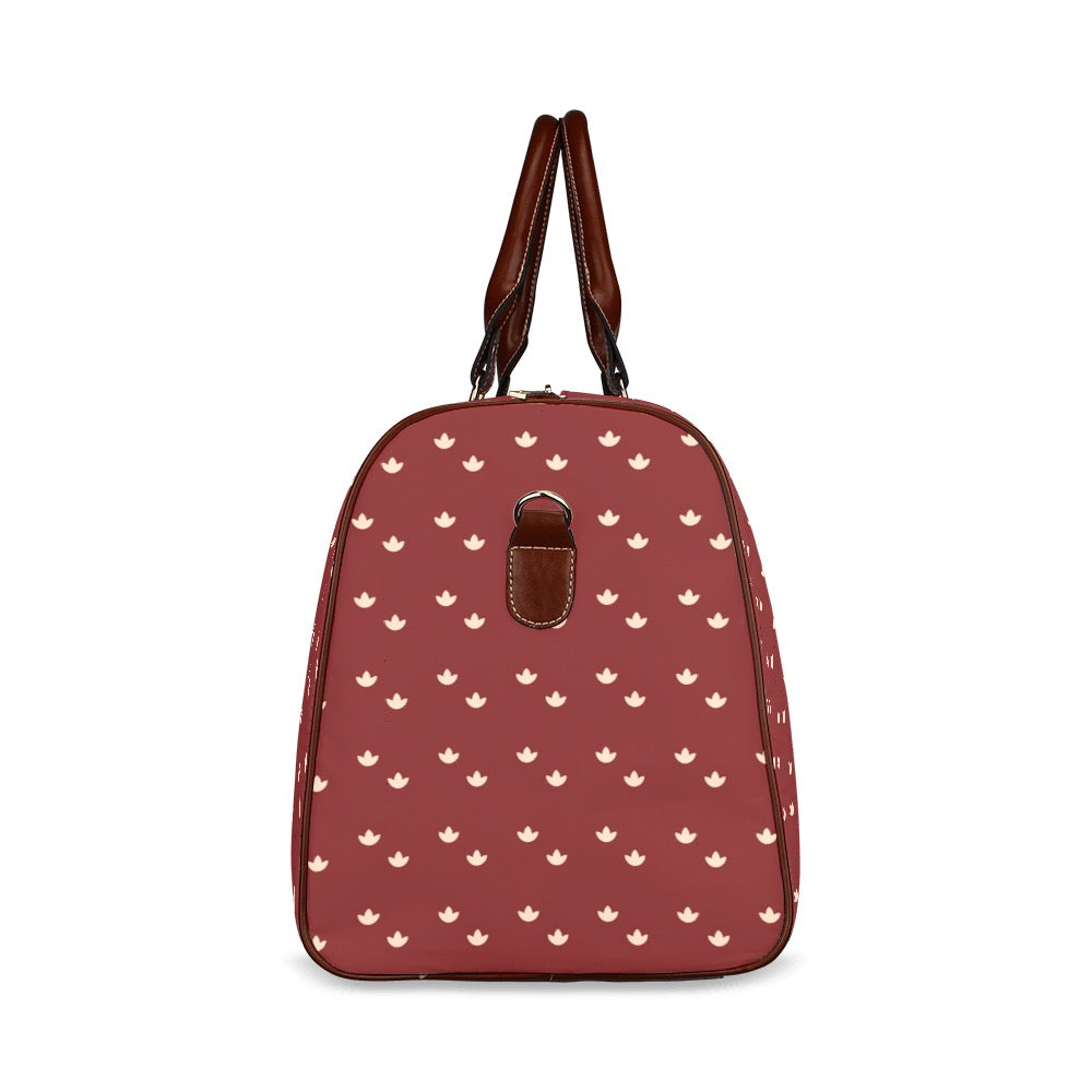 Lotus - Berry Waterproof Travel Bag (Small)