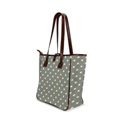 Cat & Dog - Sage Classic Tote Handbag