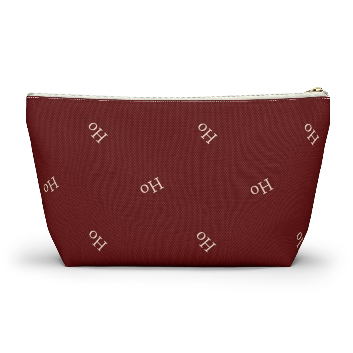 Big Bottom Zipper Pouch - Ho! Ho! Ho!