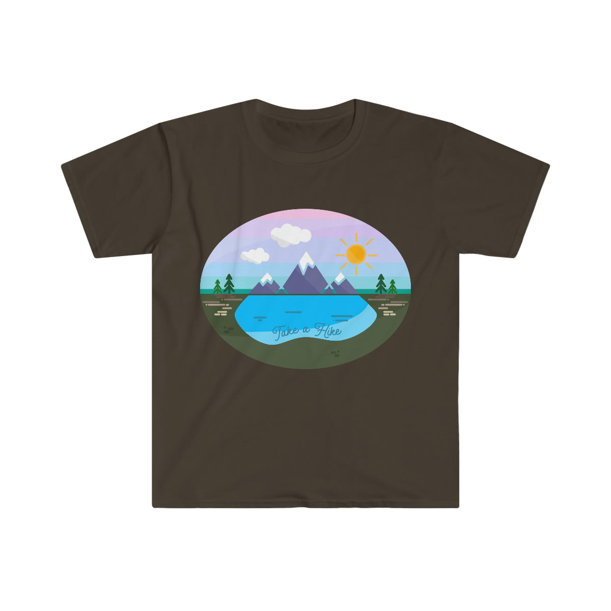 Take a Hike - Unisex Softstyle T-Shirt (Gildan 64000)