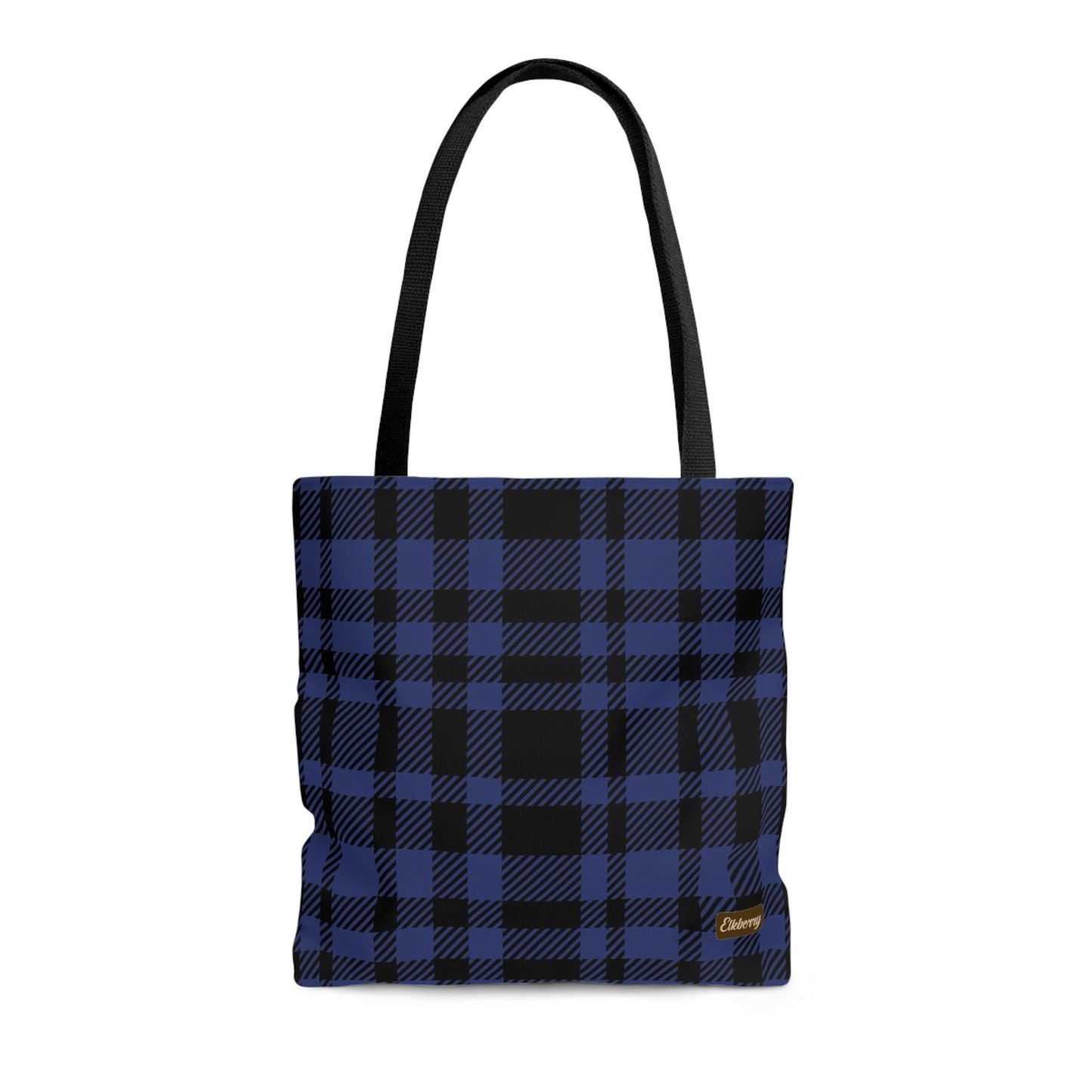 Lightweight Tote Bag - Blue Buffalo Check, Blue Plaid